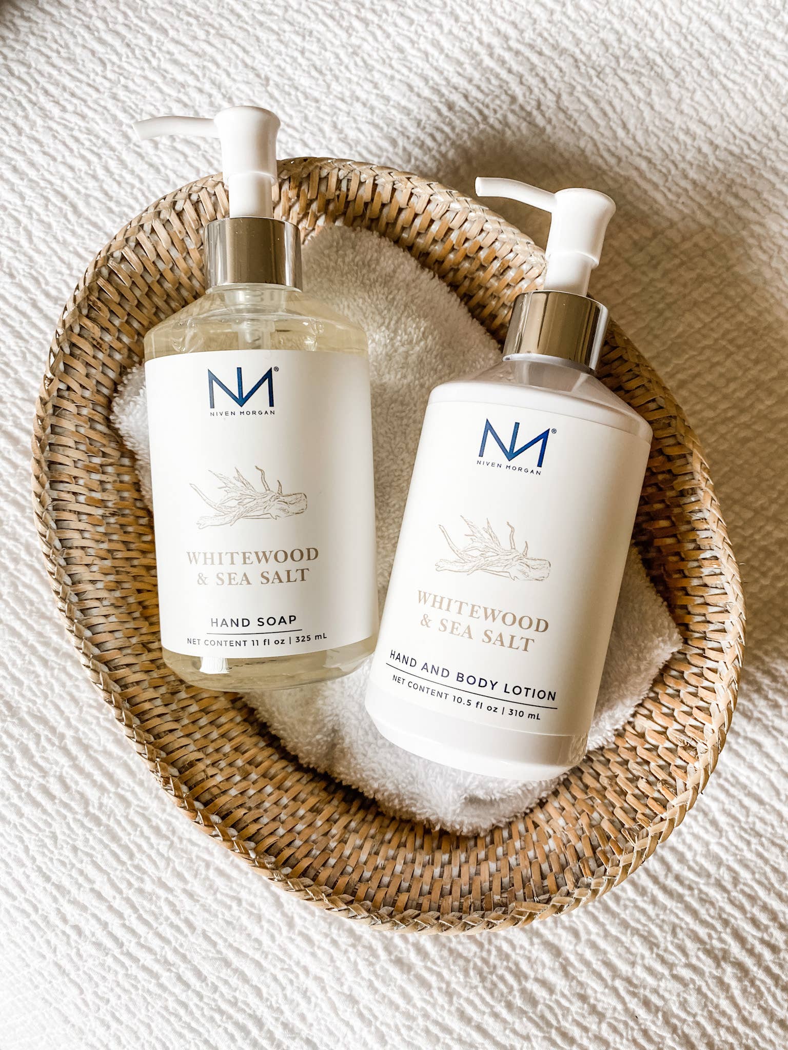 NM Lotion Whitewood & Sea Salt Hand and Body