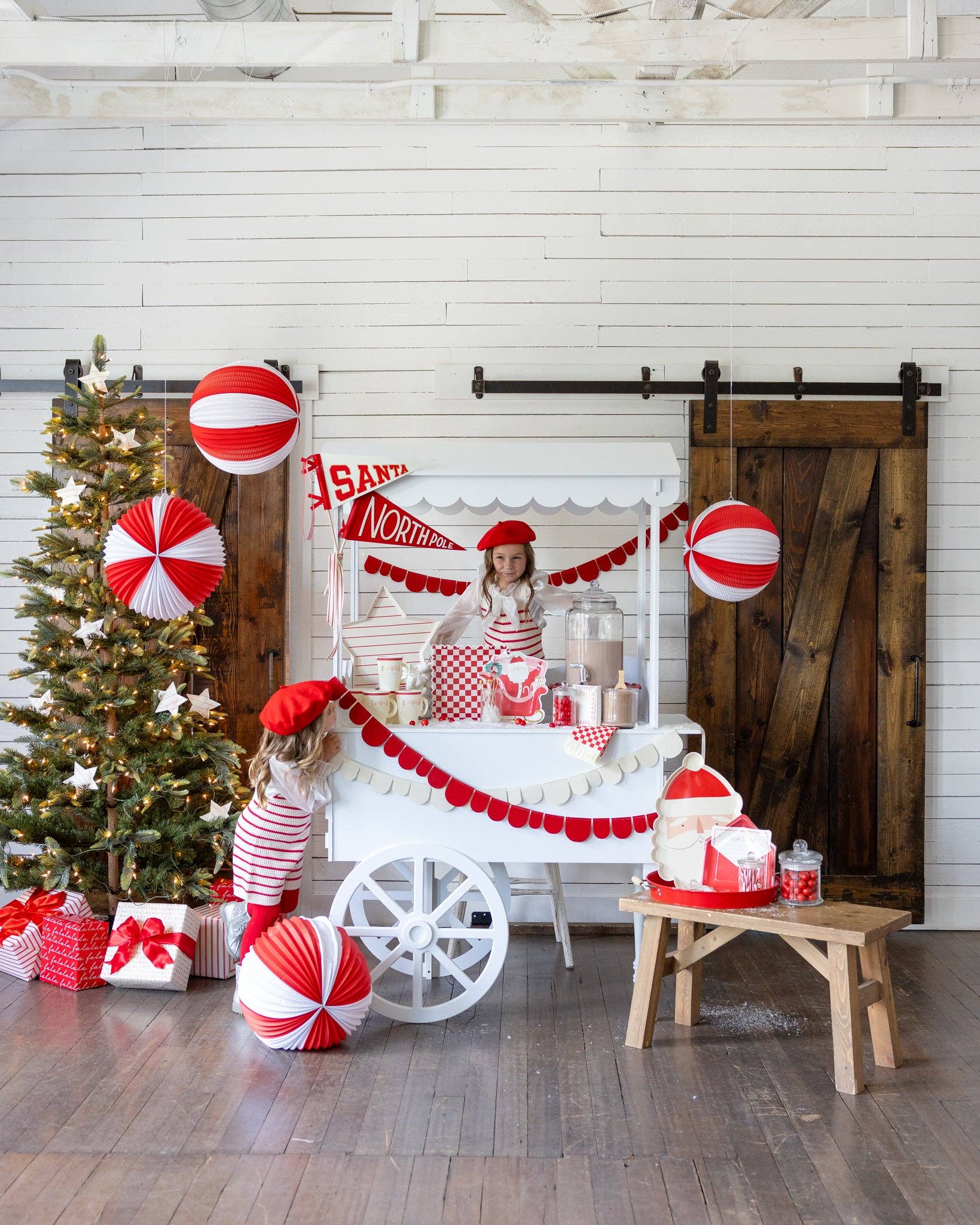 MME Plates Paper Letter to Santa Shaped