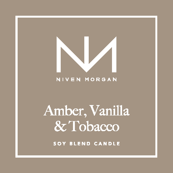 NM Double-Wick Candle Amber, Vanilla & Tobacco