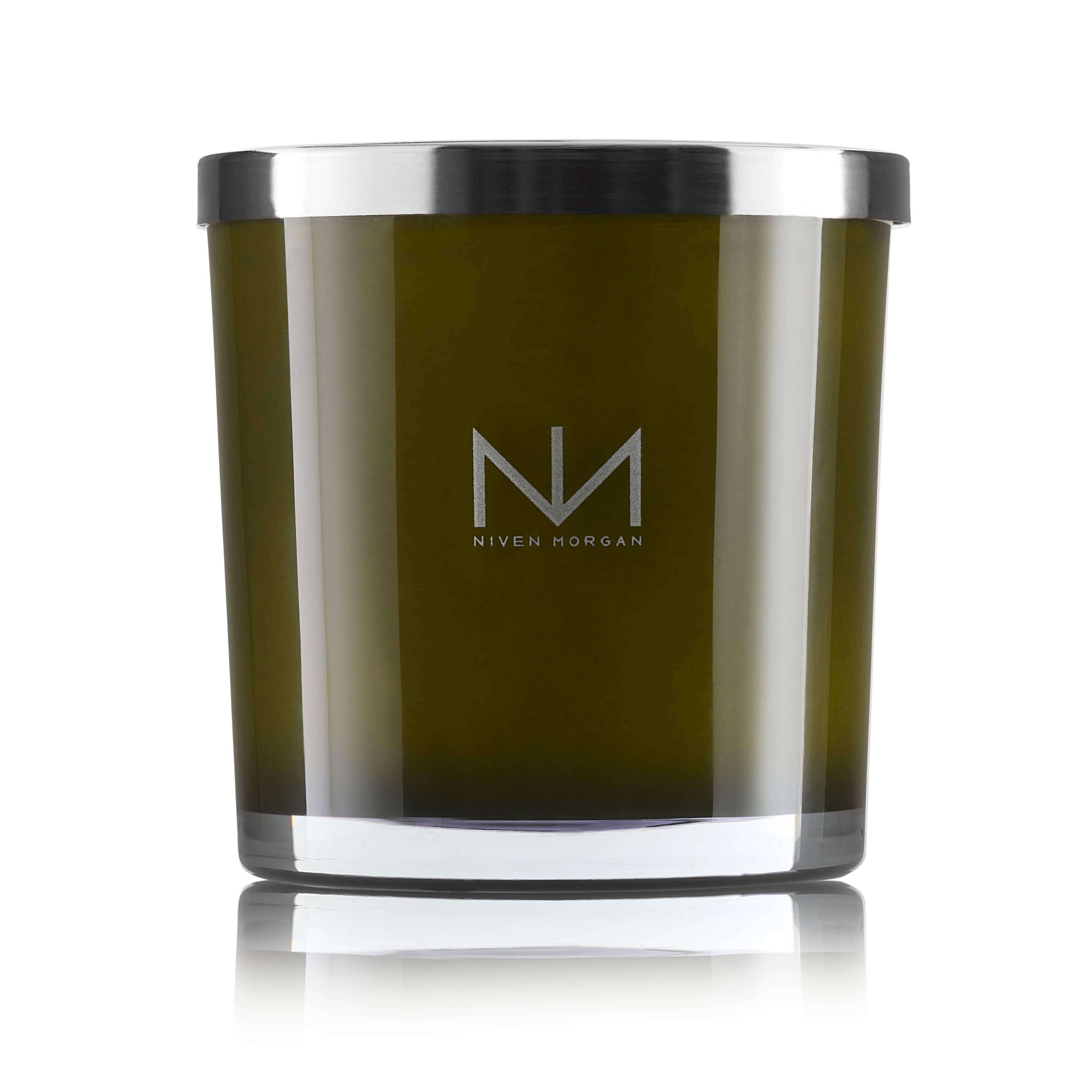 NM Double-Wick Candle Amber, Vanilla & Tobacco