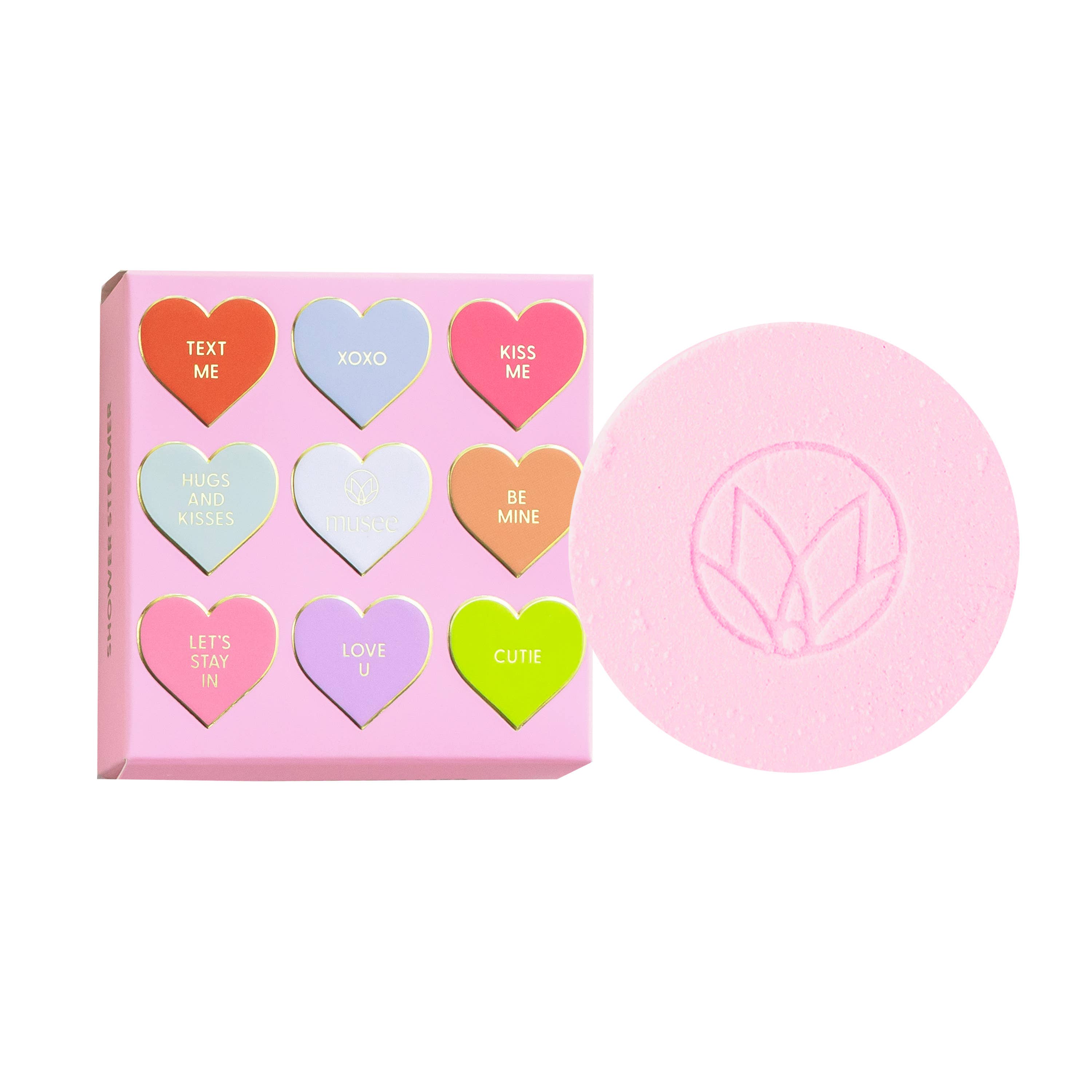MTC Candy Heart Shower Steamer