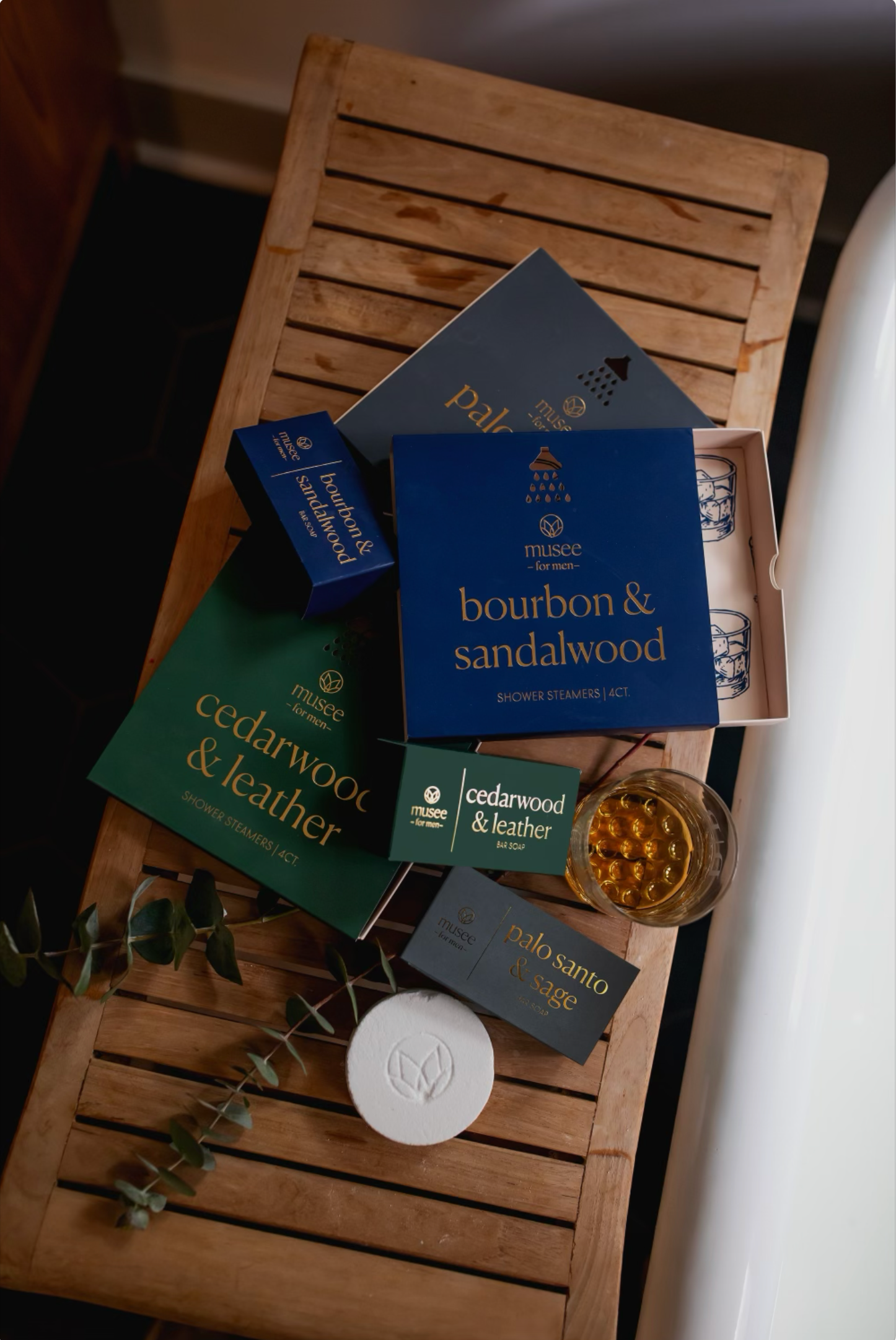 MTC Shower Steamers Cedarwood & Leather