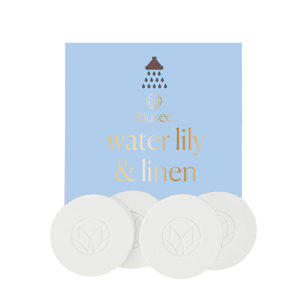 MTC Shower Steamers Water Lily & Linen