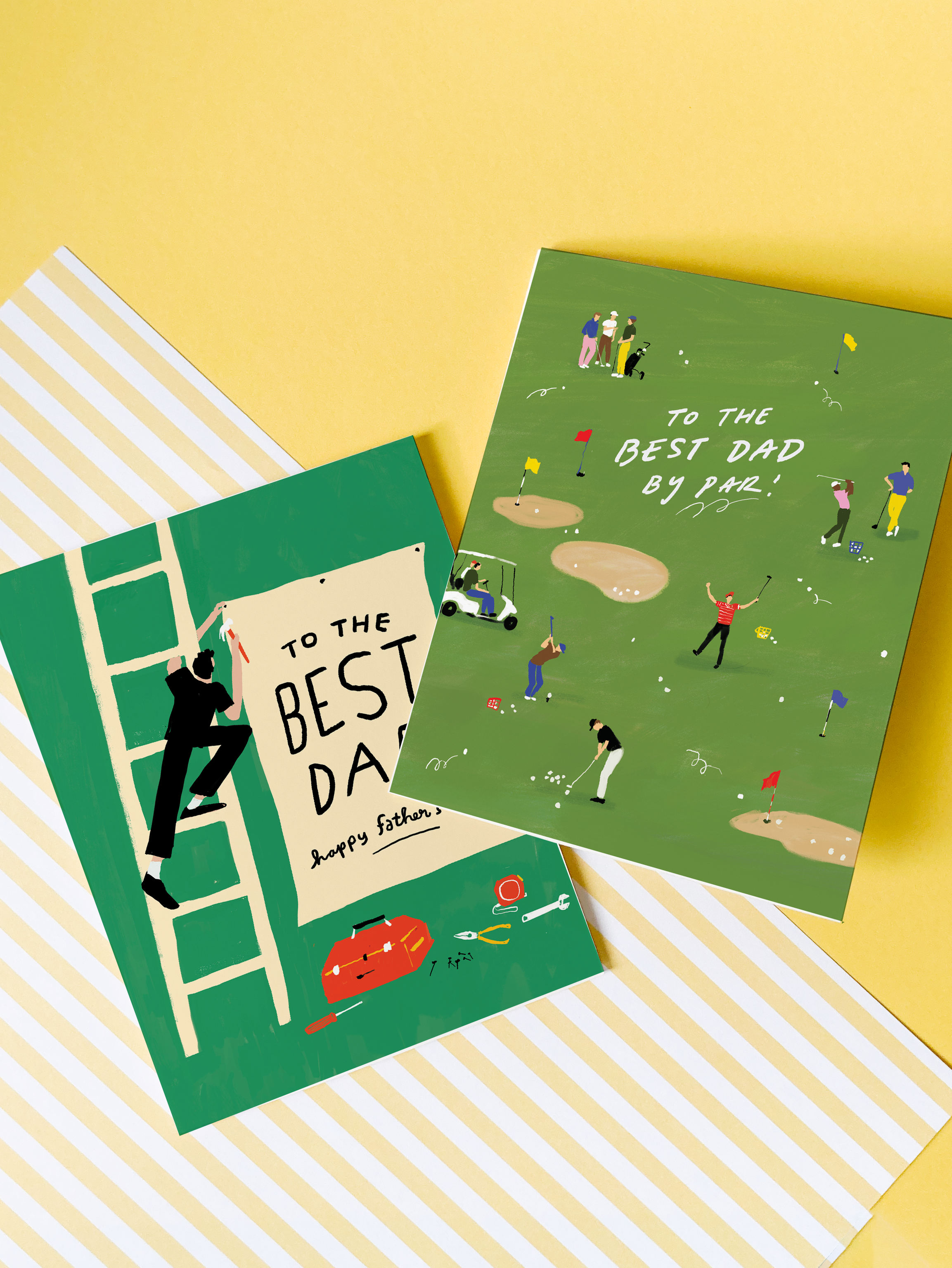 Golf Dad - Golf Pun Father's Day Greeting Card