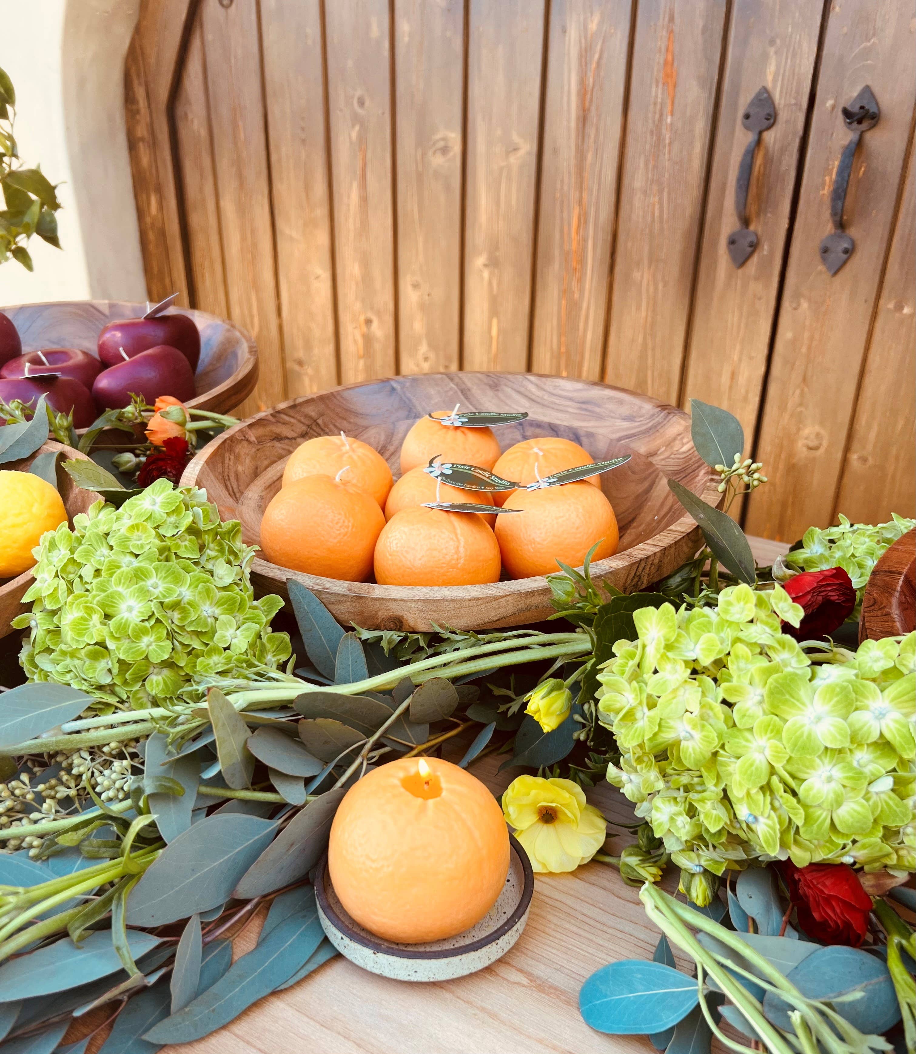 Pixie Candle Orange Fruit
