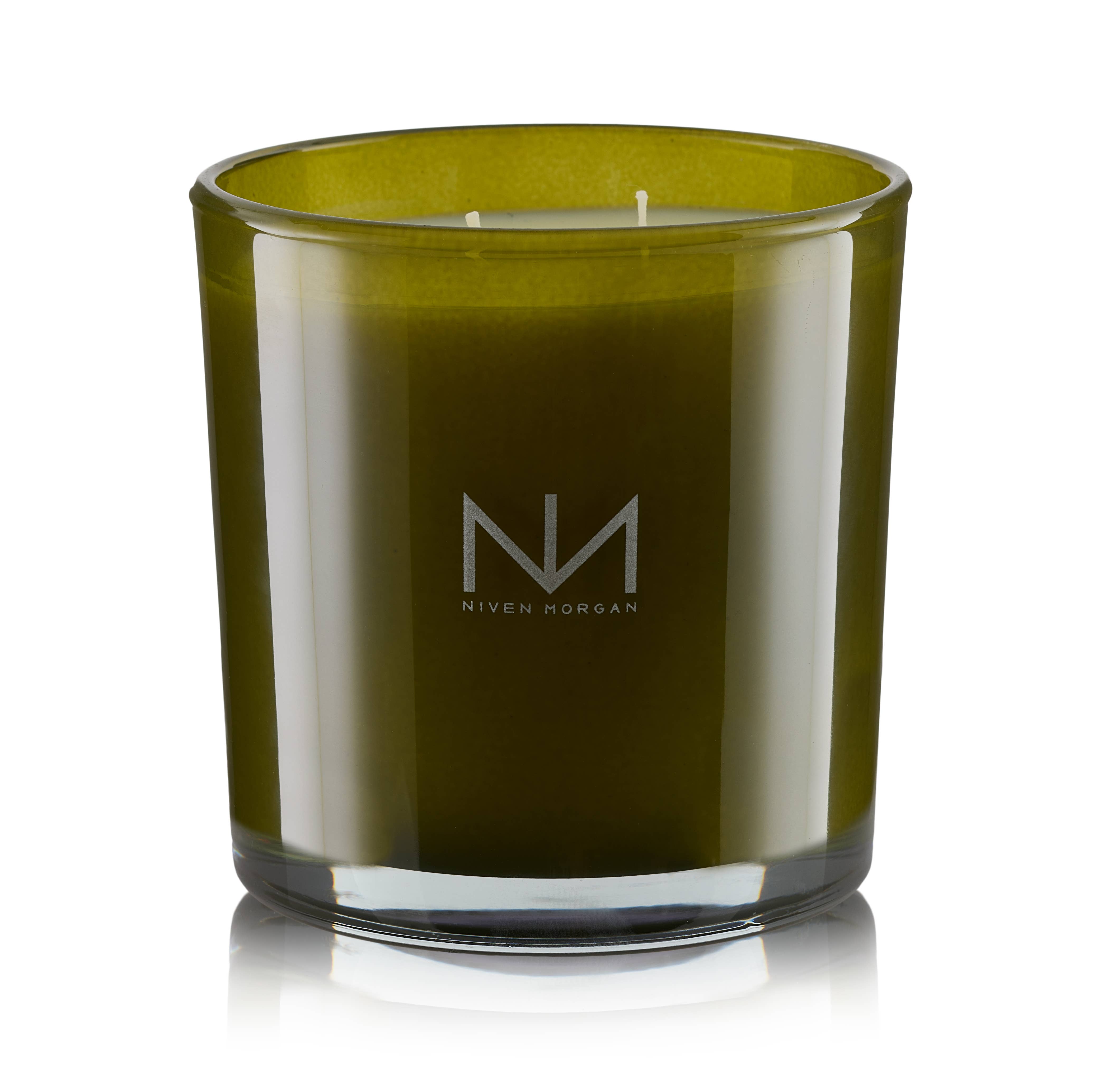NM Double-Wick Candle Amber, Vanilla & Tobacco