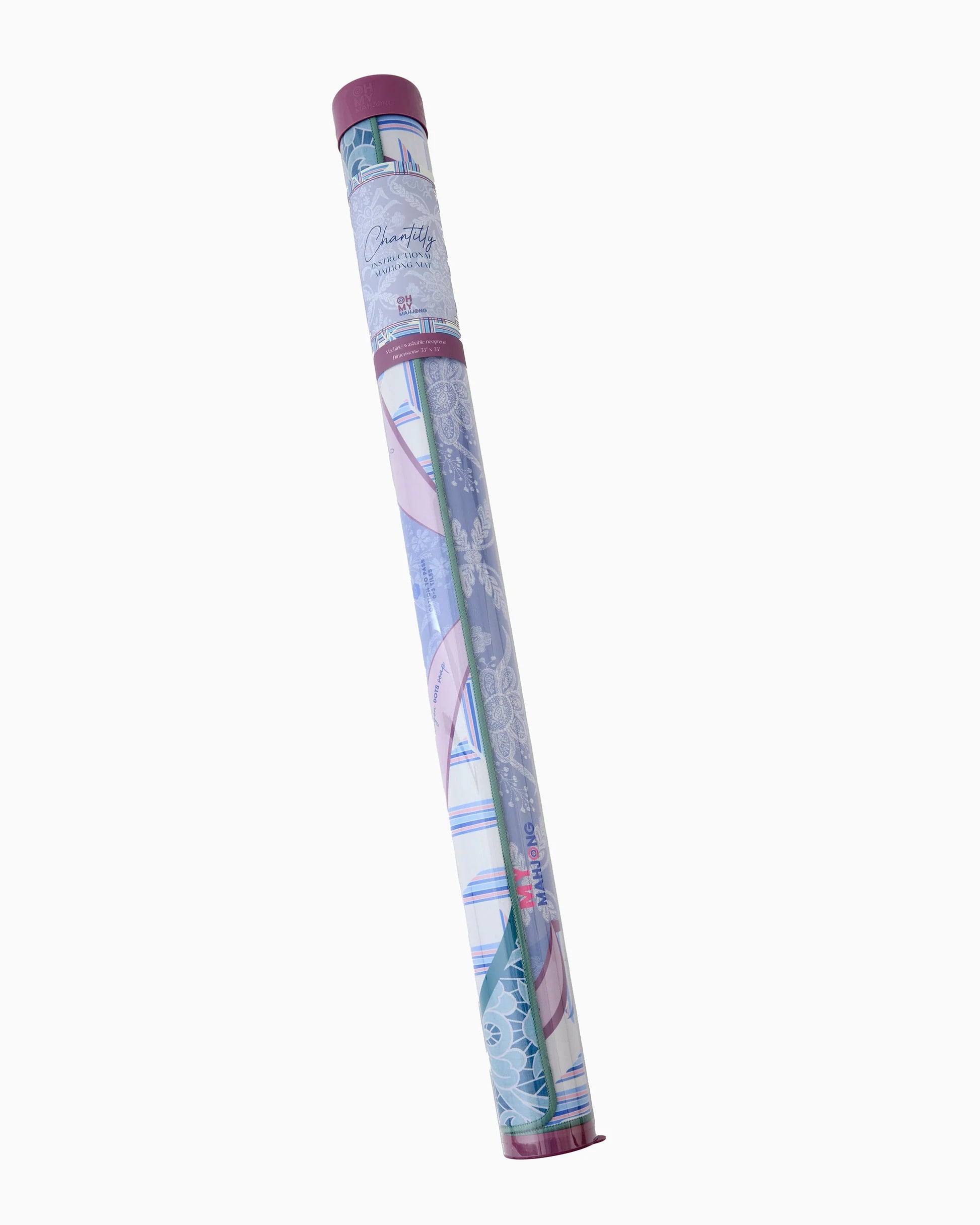 Oh My Mahjong Chantilly Mahjong Mat In Tube