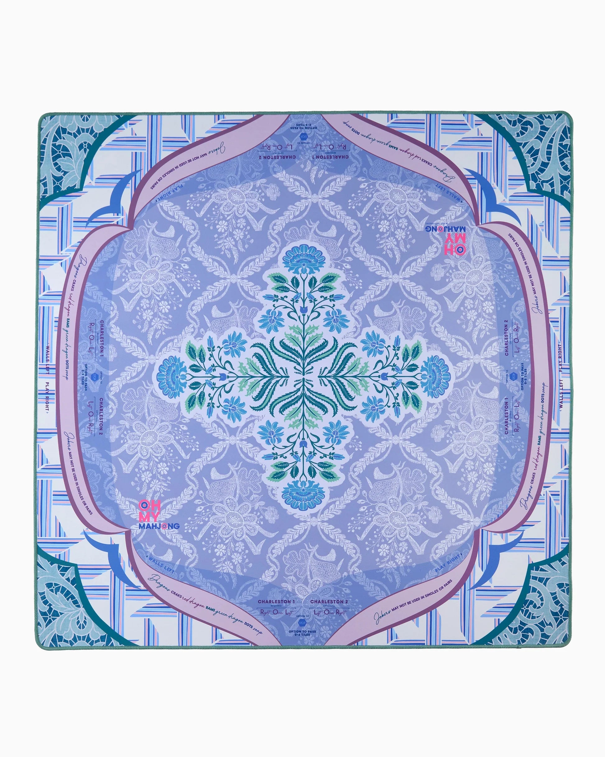 Oh My Mahjong Chantilly Mahjong Mat In Tube