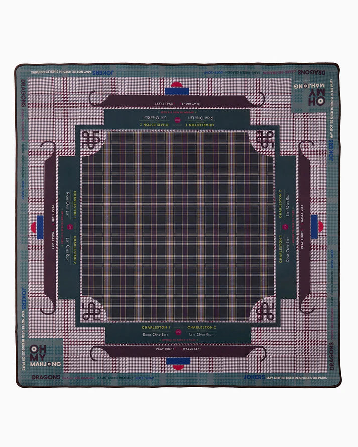 Oh My Mahjong Dapper Mahjong Mat In Tube