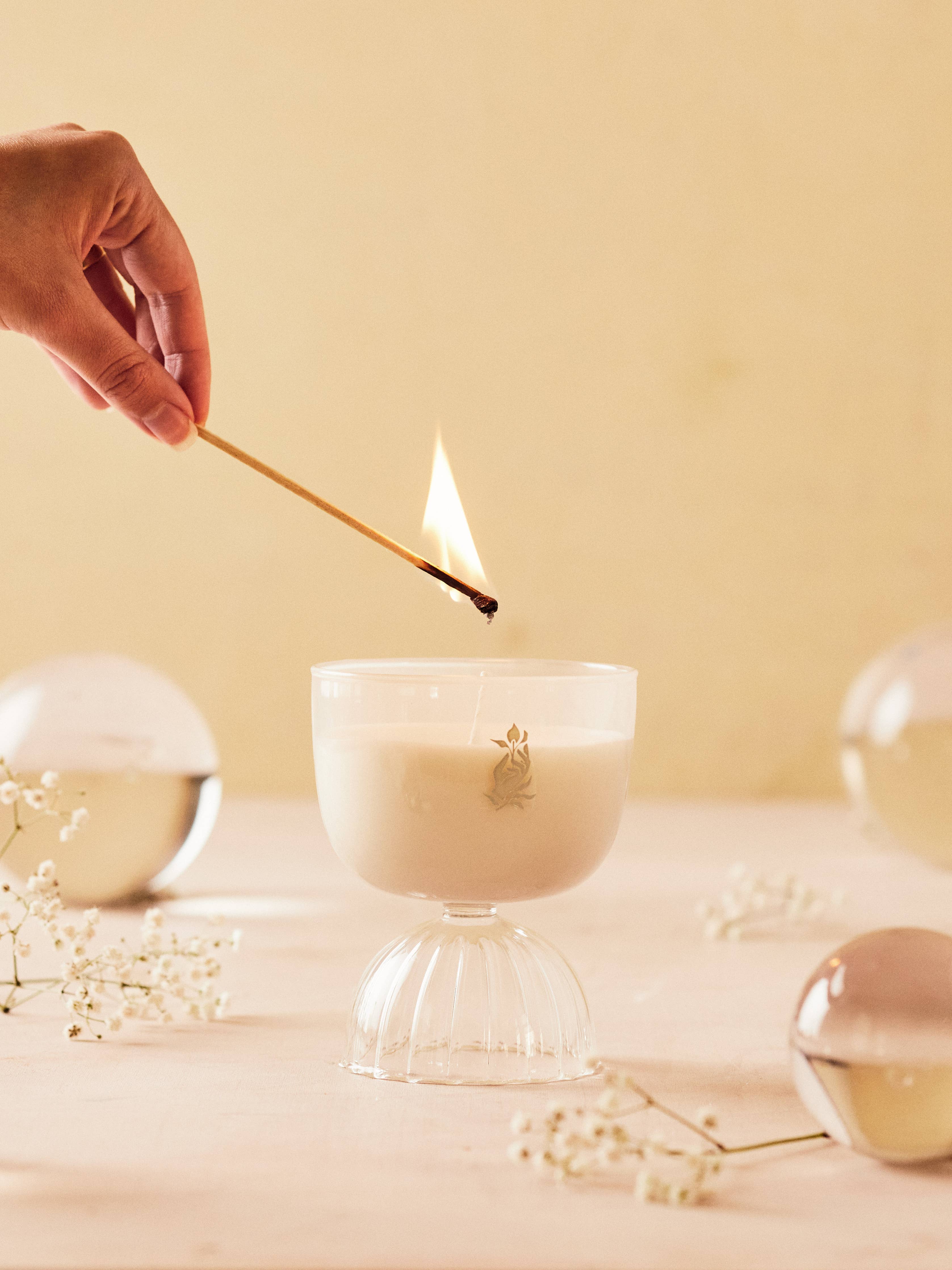 Rewined Candle Coupe Prosecco 7 oz