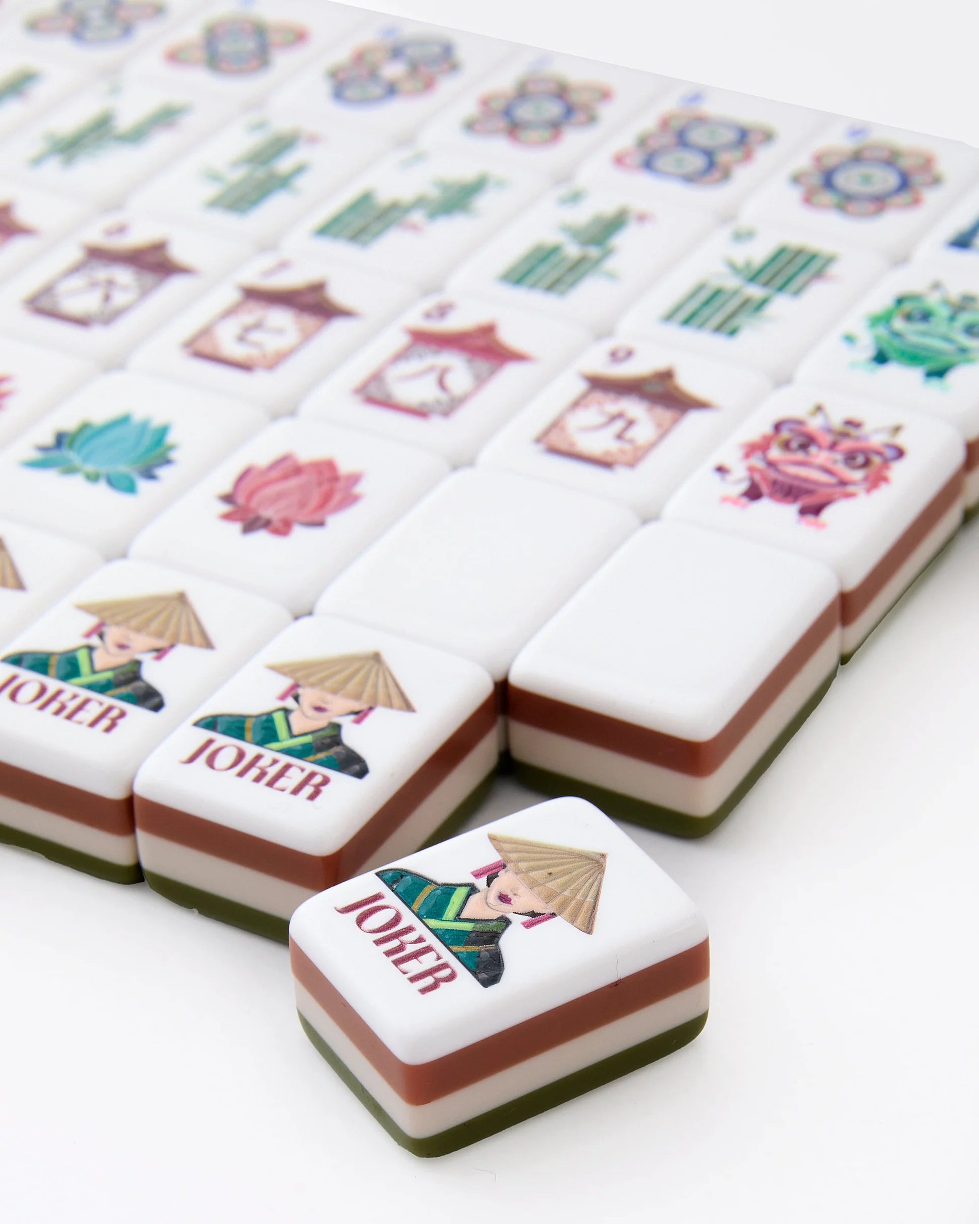 Oh My Mahjong Drake American Mahjong Tile Set - 160 Acrylic Tiles