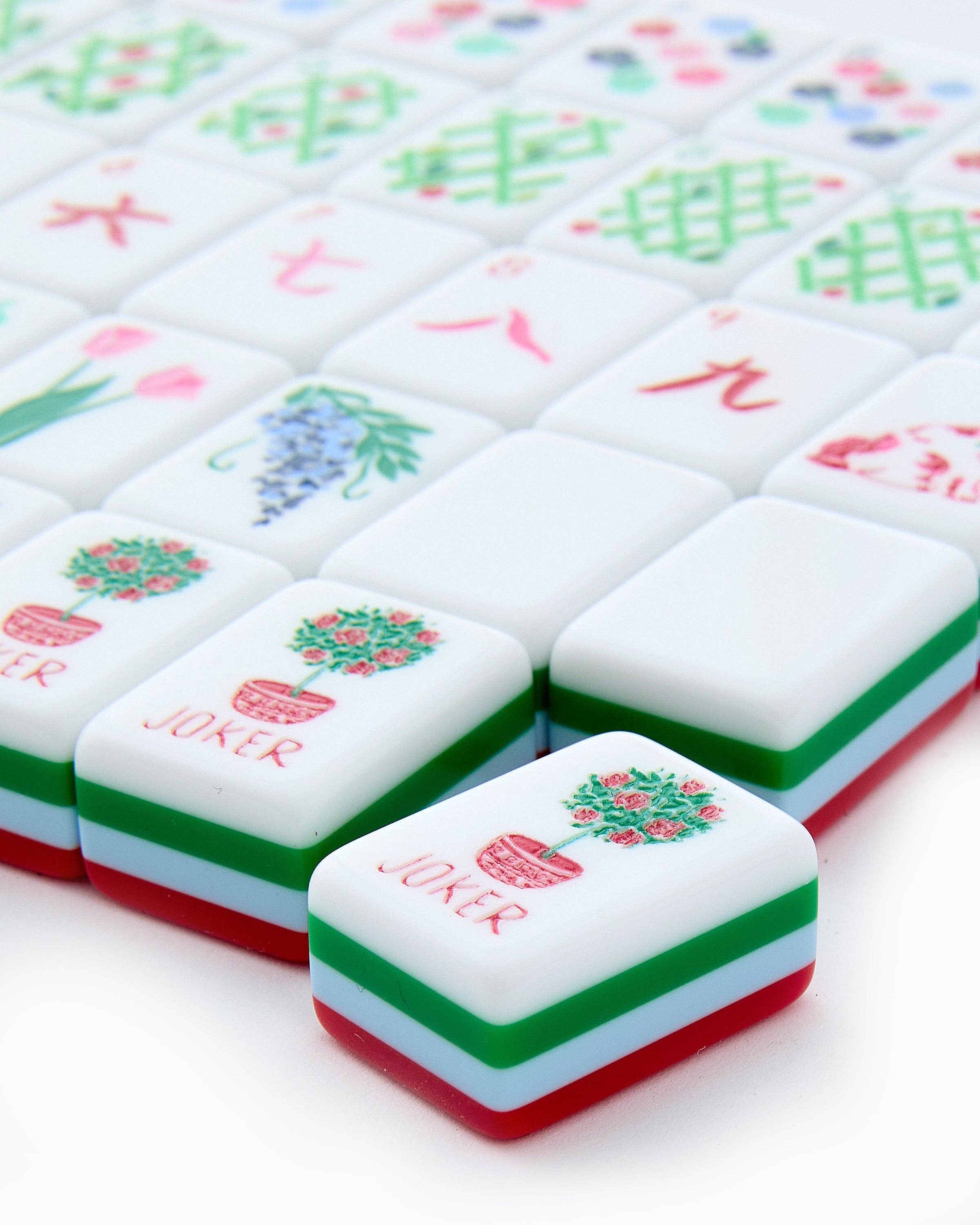 Oh My Mahjong Nantucket American Mahjong Tile Set - 160 Acrylic Tiles