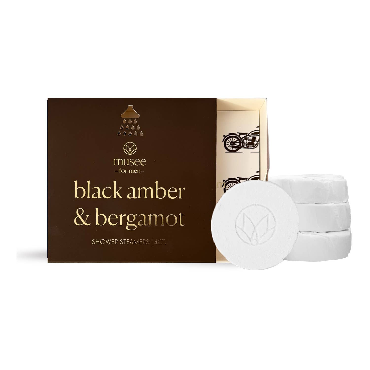 MTC Black Amber & Bergamot Shower Steamers