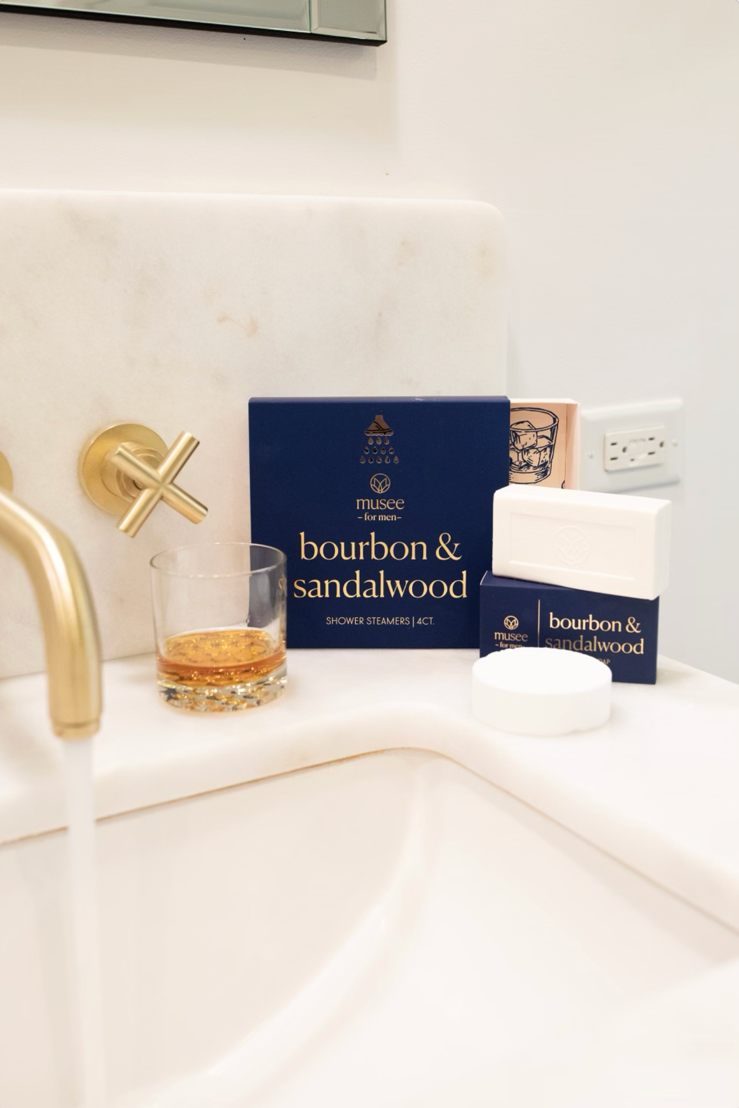 MTC Shower Steamers Bourbon & Sandalwood