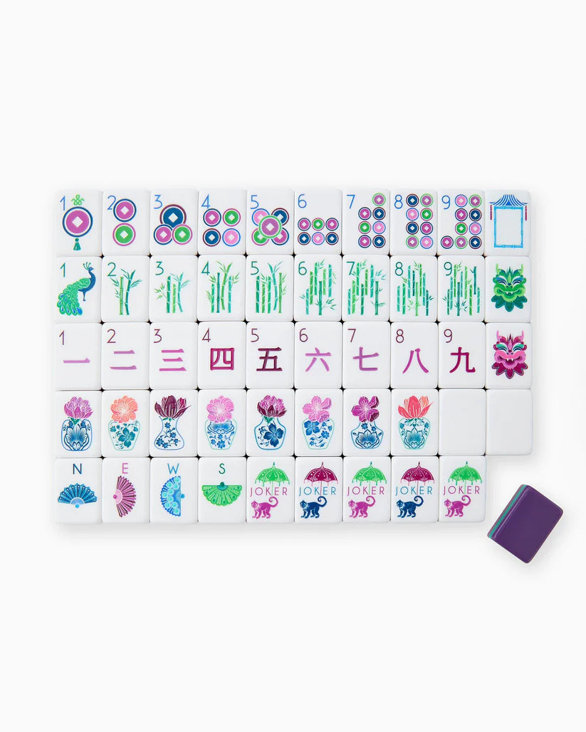 Oh My Mahjong Gemma American Mahjong Tile Set - 160 Acrylic Tiles