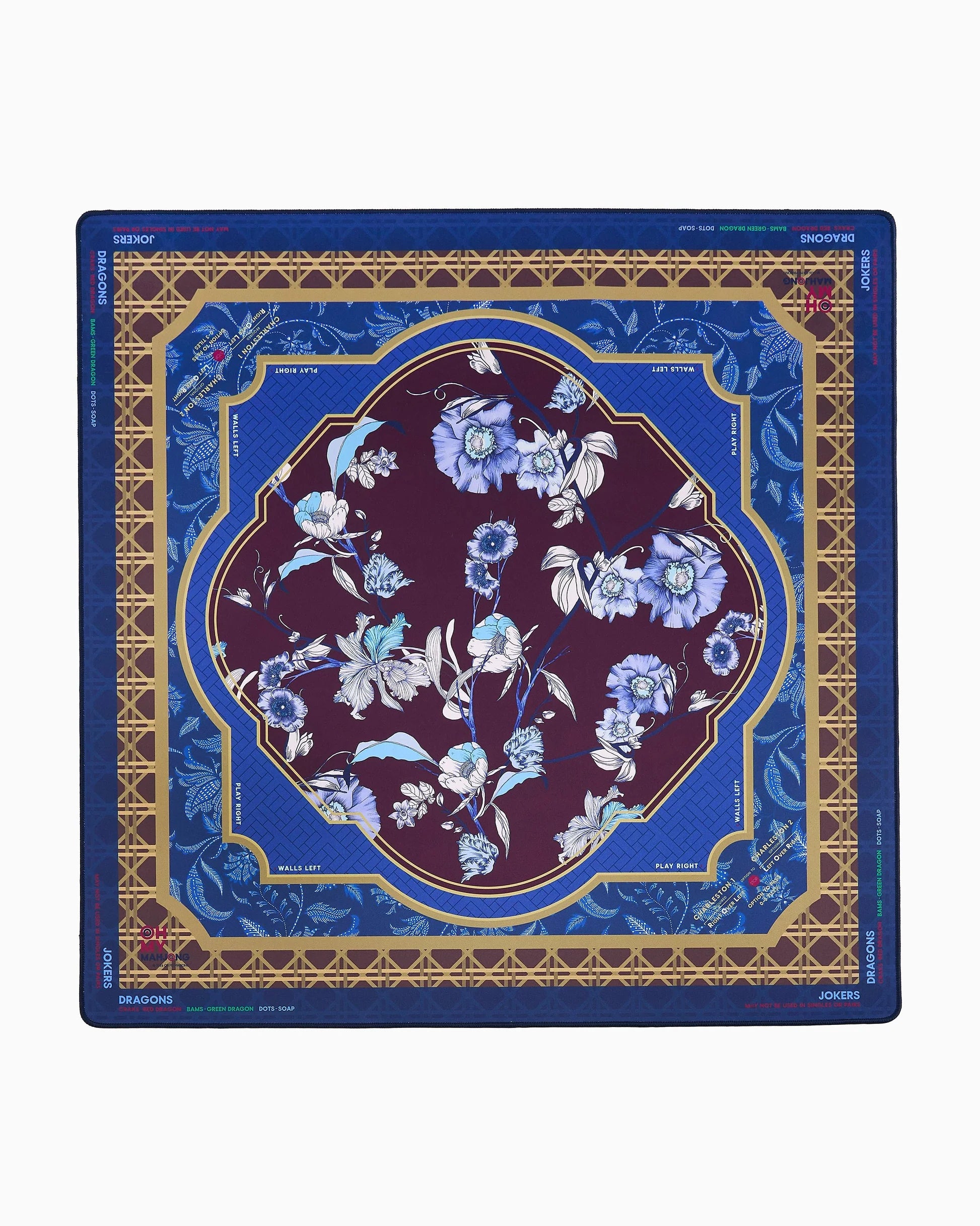 Oh My Mahjong Hawthorne Mahjong Mat In Tube