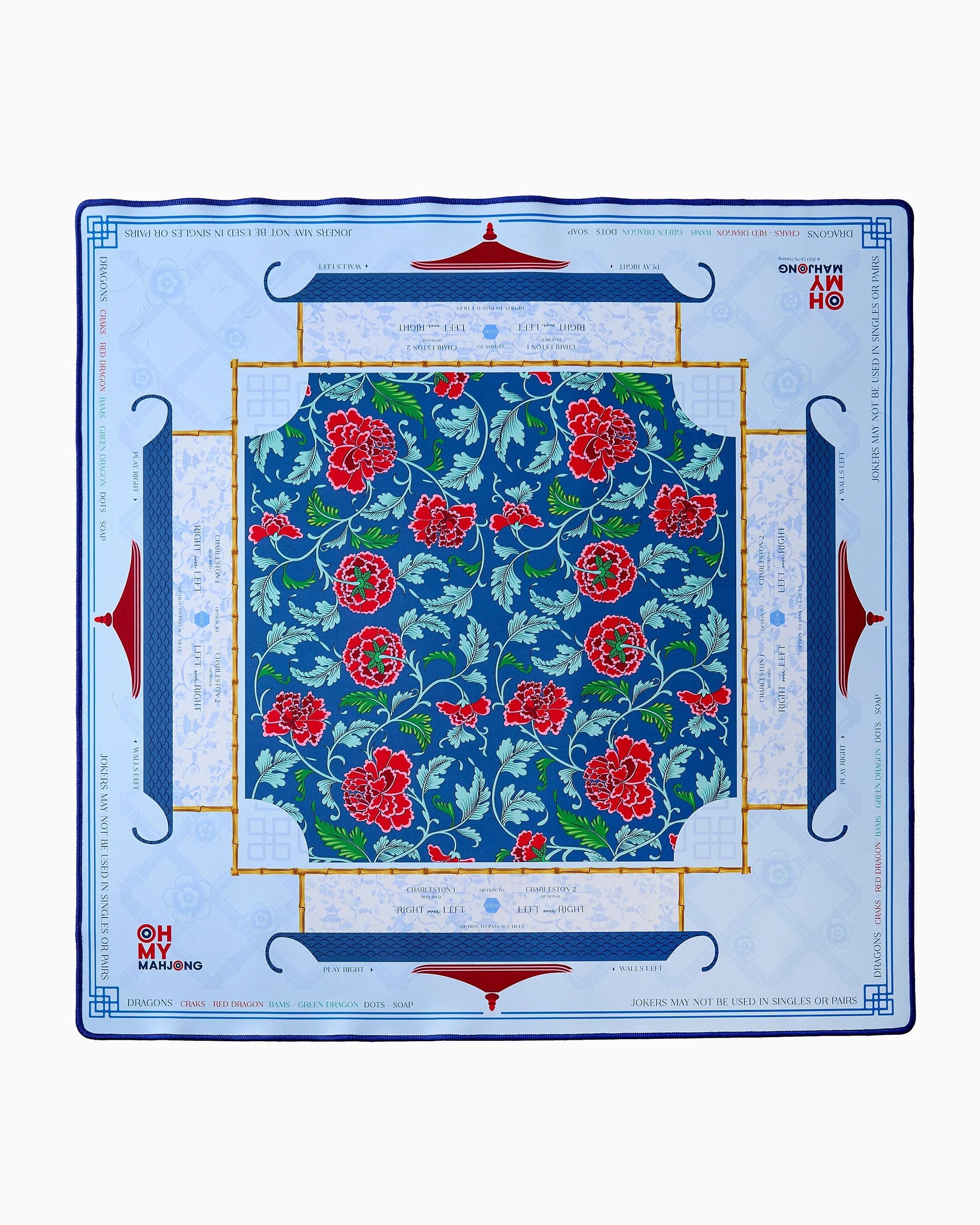 Oh My Mahjong Liberty Mahjong Mat In Tube