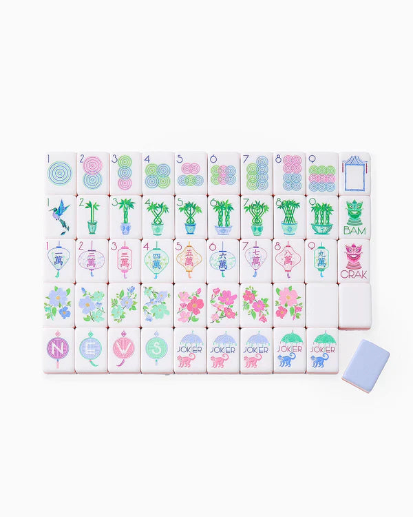 Oh My Mahjong Luminaire American Mahjong Tile Set - 160 Acrylic Tiles