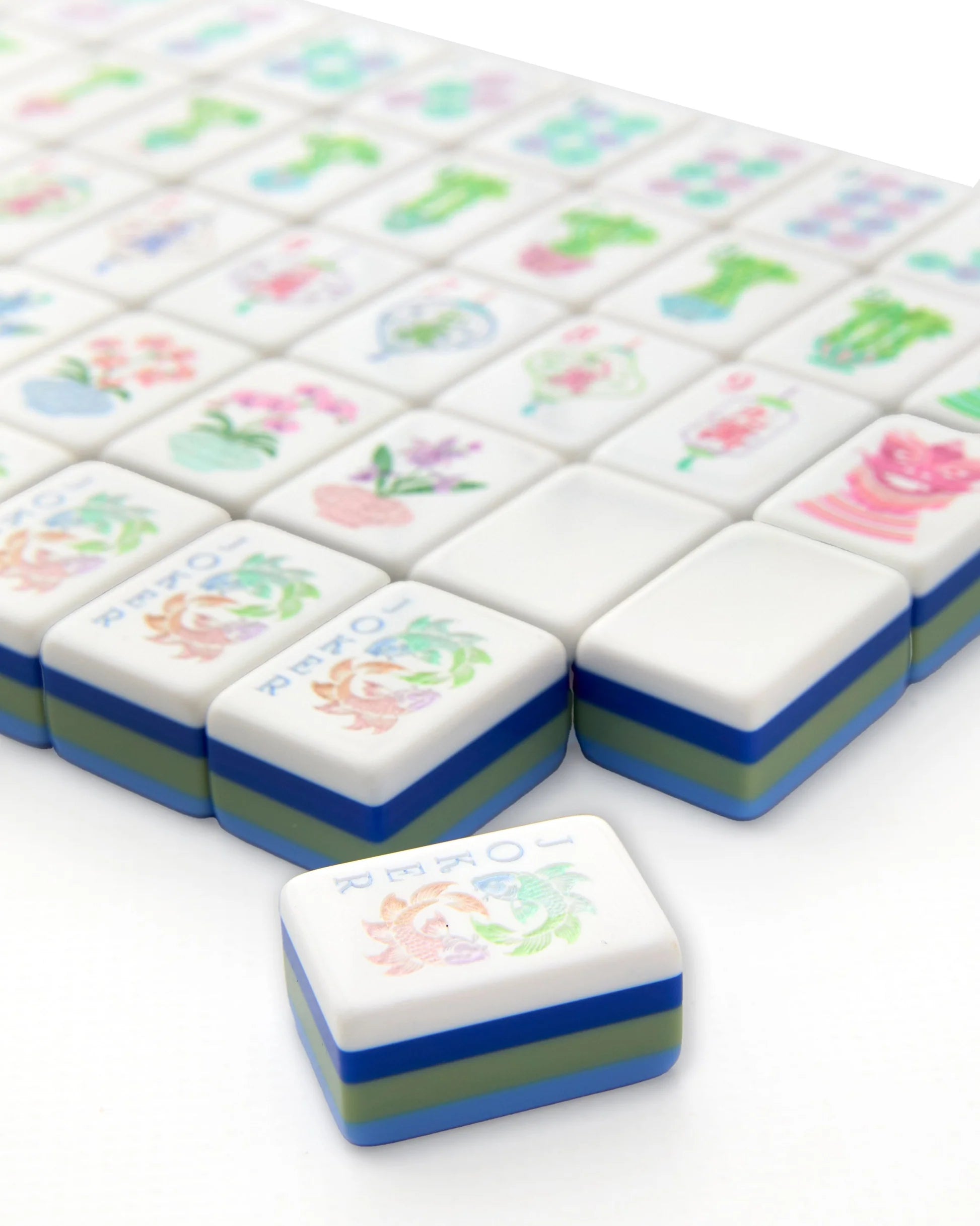Oh My Mahjong Moonlight American Mahjong Tile Set - 160 Acrylic Tiles