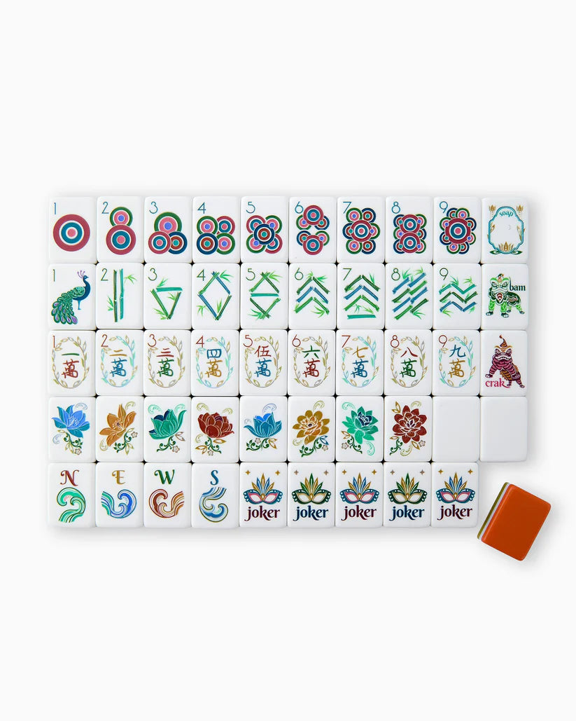 Oh My Mahjong Sierra American Mahjong Tile Set - 160 Acrylic Tiles