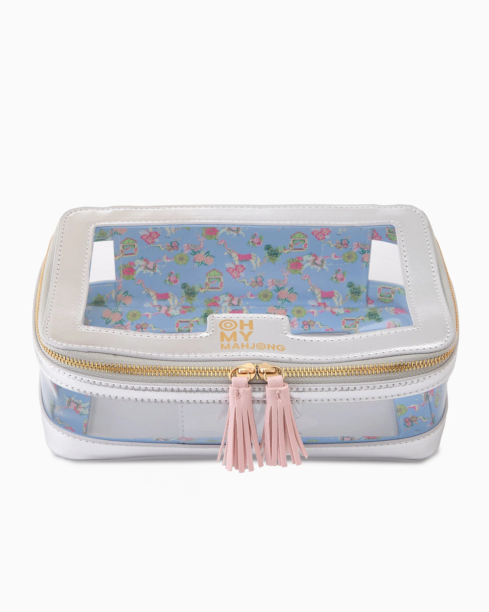 Oh My Mahjong Sliver Mahjong Tile Storage Bag