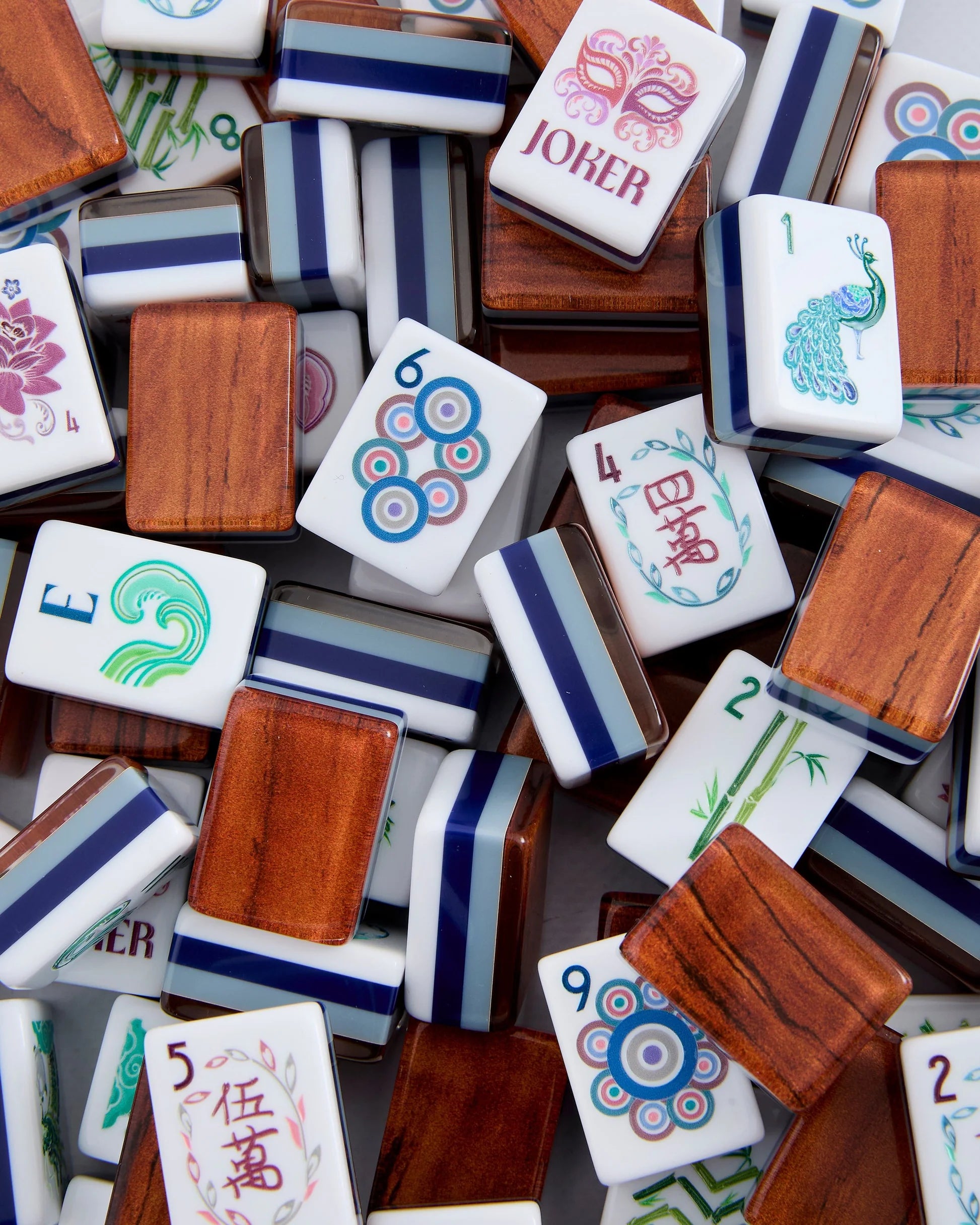 Oh My Mahjong Smith American Mahjong Tiles - 160 Acrylic Tiles