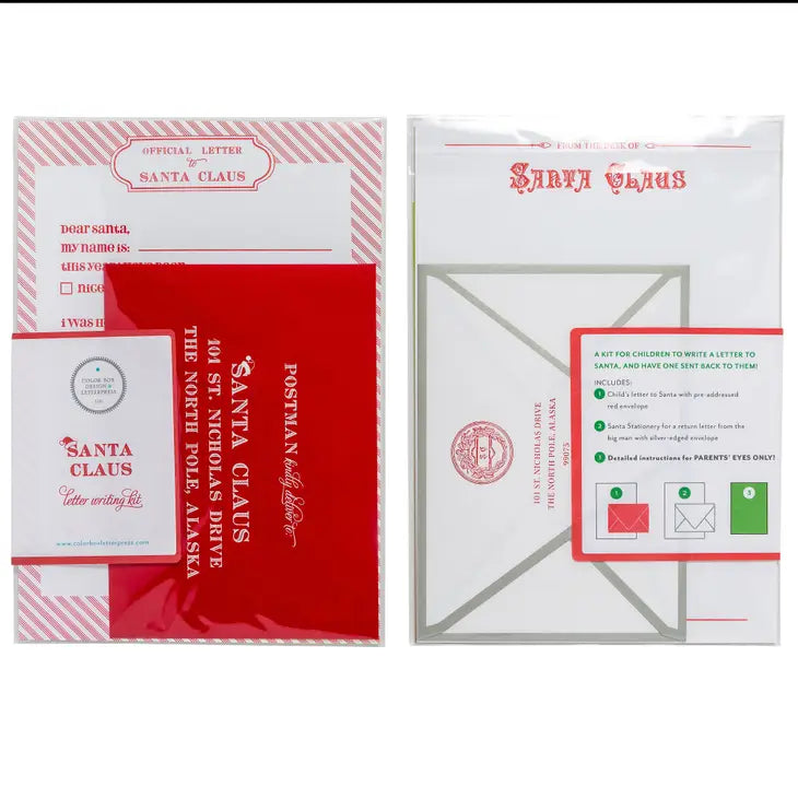 Card Kit Santa Letter