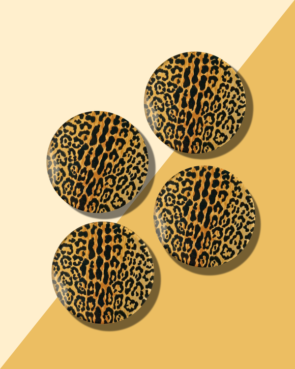 TBT Coaster Leopard Print Each