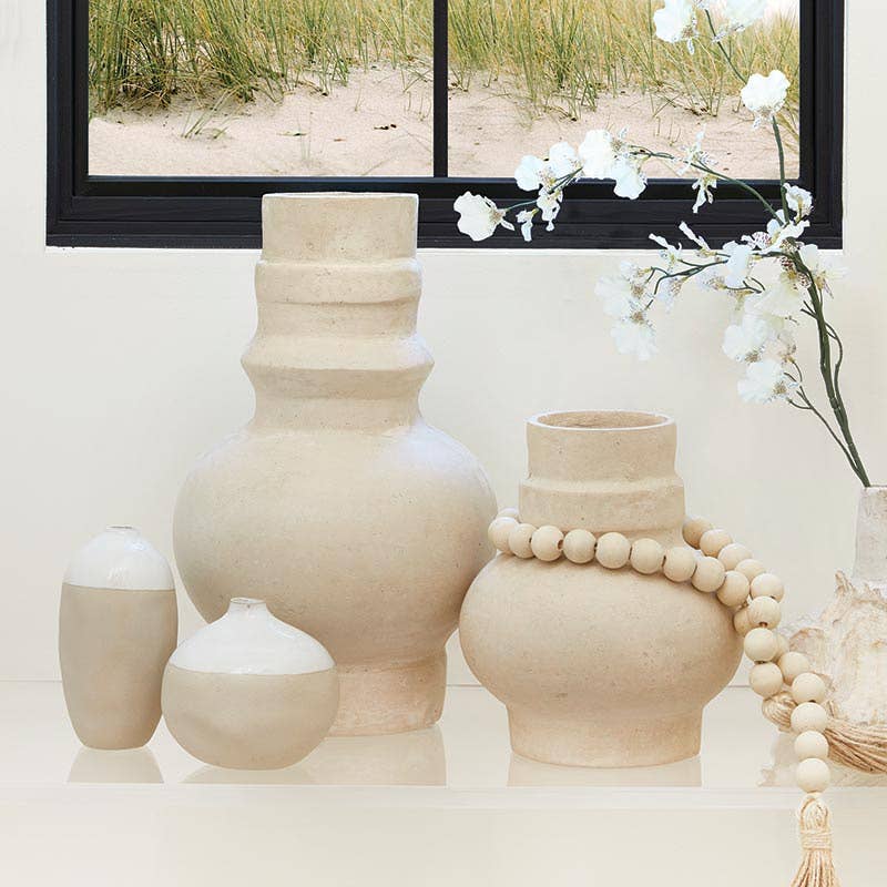 SBD Paper Mache Vase - Short