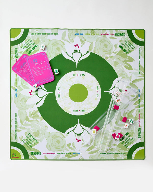 OMM Olive Rose Mahjong Mat