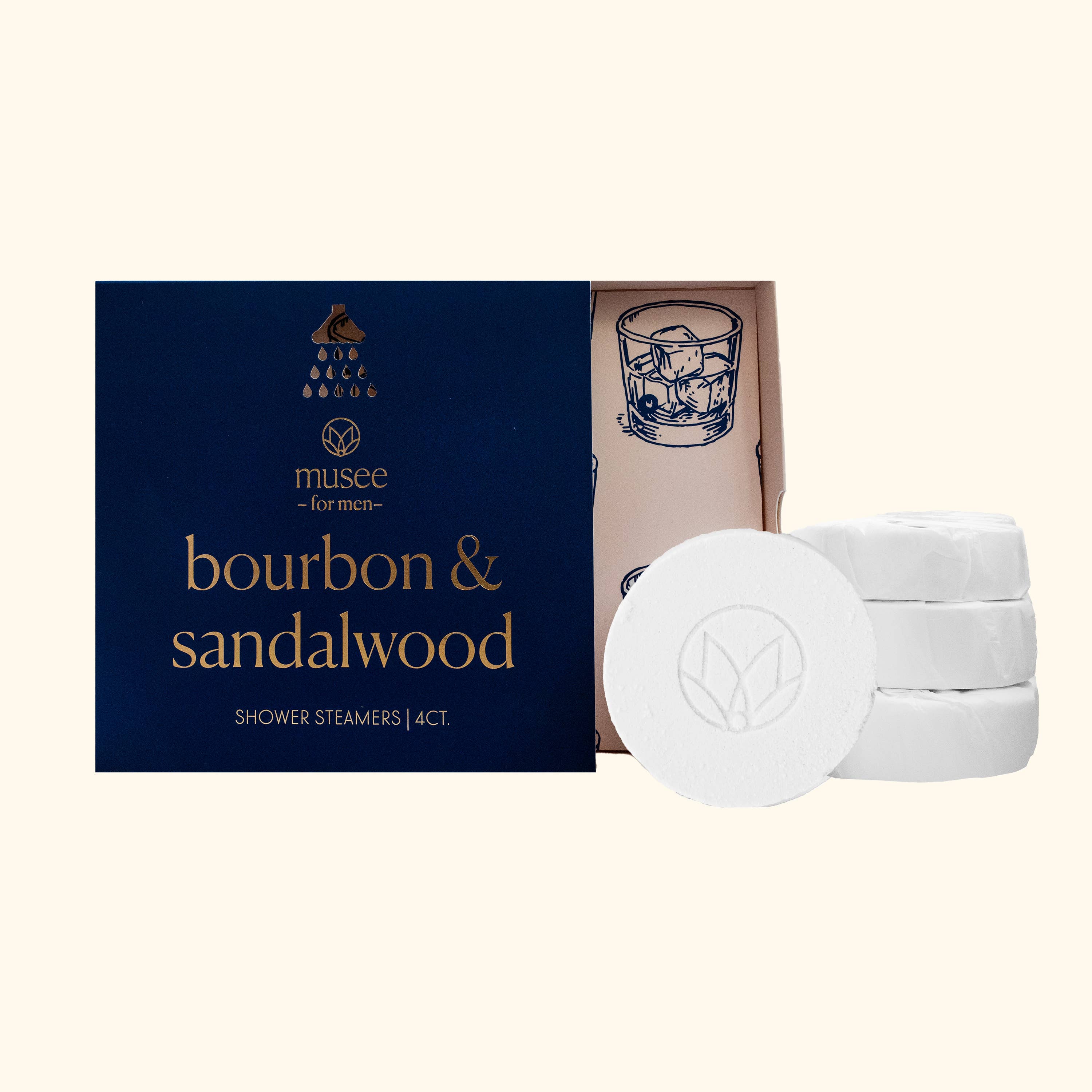 MTC Shower Steamers Bourbon & Sandalwood