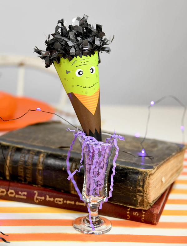 TOPS Mini 4" Surprise Cone - Halloween - Frankenstein