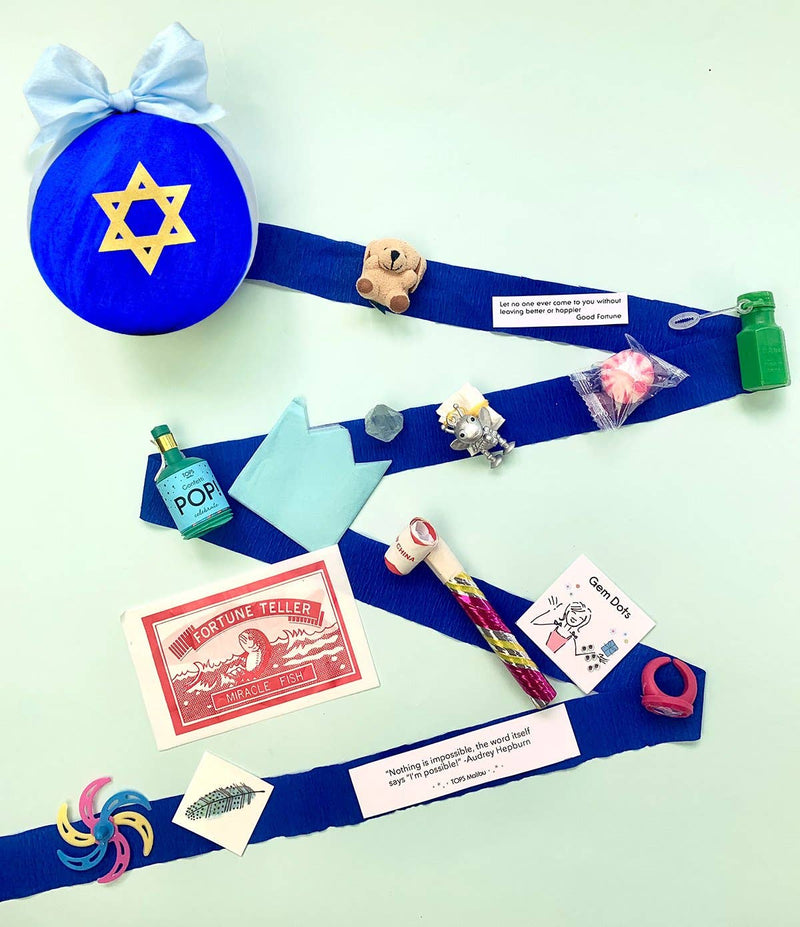 TOPS Deluxe Surprise Ball - Hanukkah - Star of David