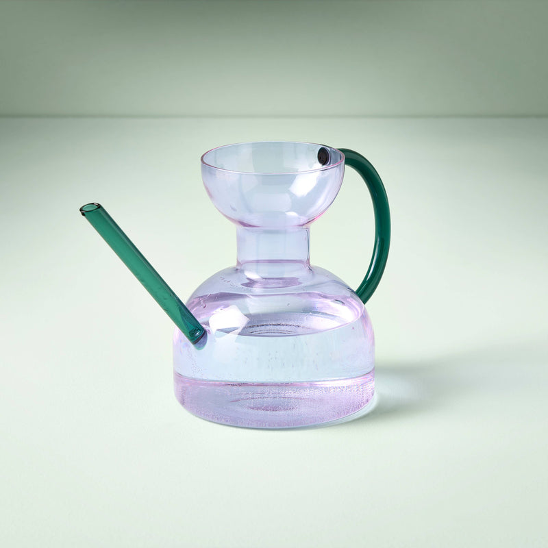 Glass Watering Can (32 fl.oz.): Purple