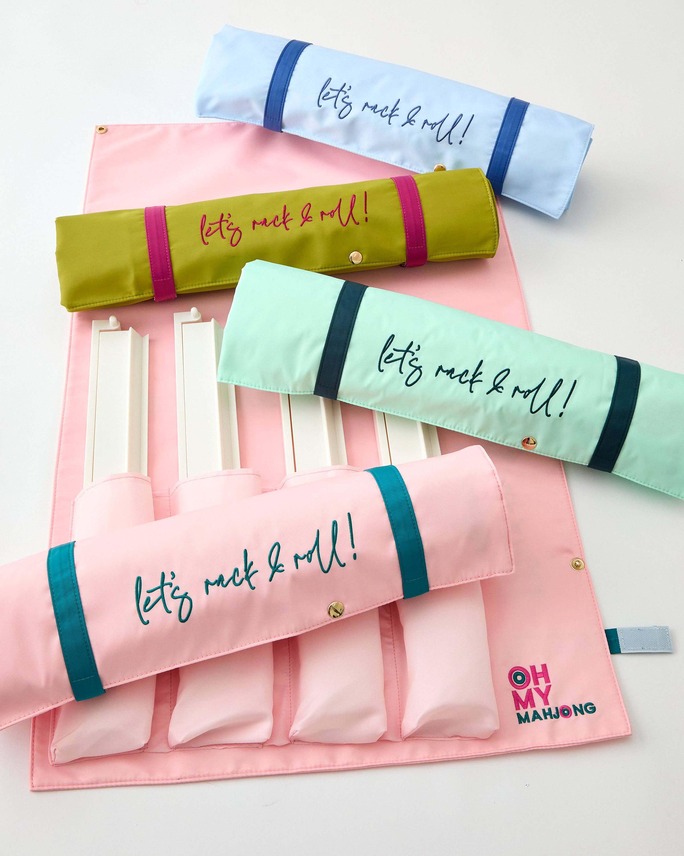 OMM Bag Rack & Roll Light Blue