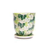 CHIVE Planter Monstera Porcelain Liberte / 4.25"