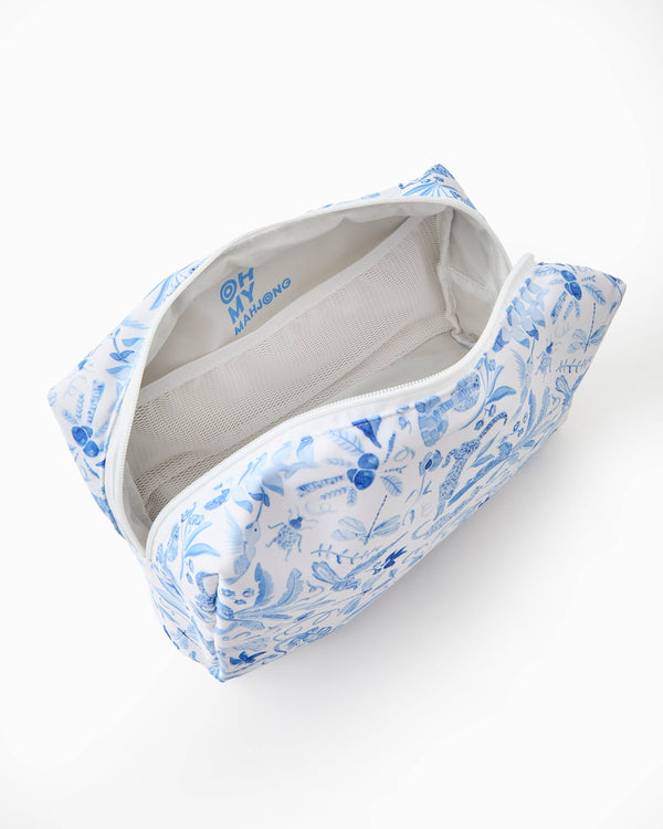 OMM Amazon Blue Tile Storage Bag x Catherine Cartie Collab