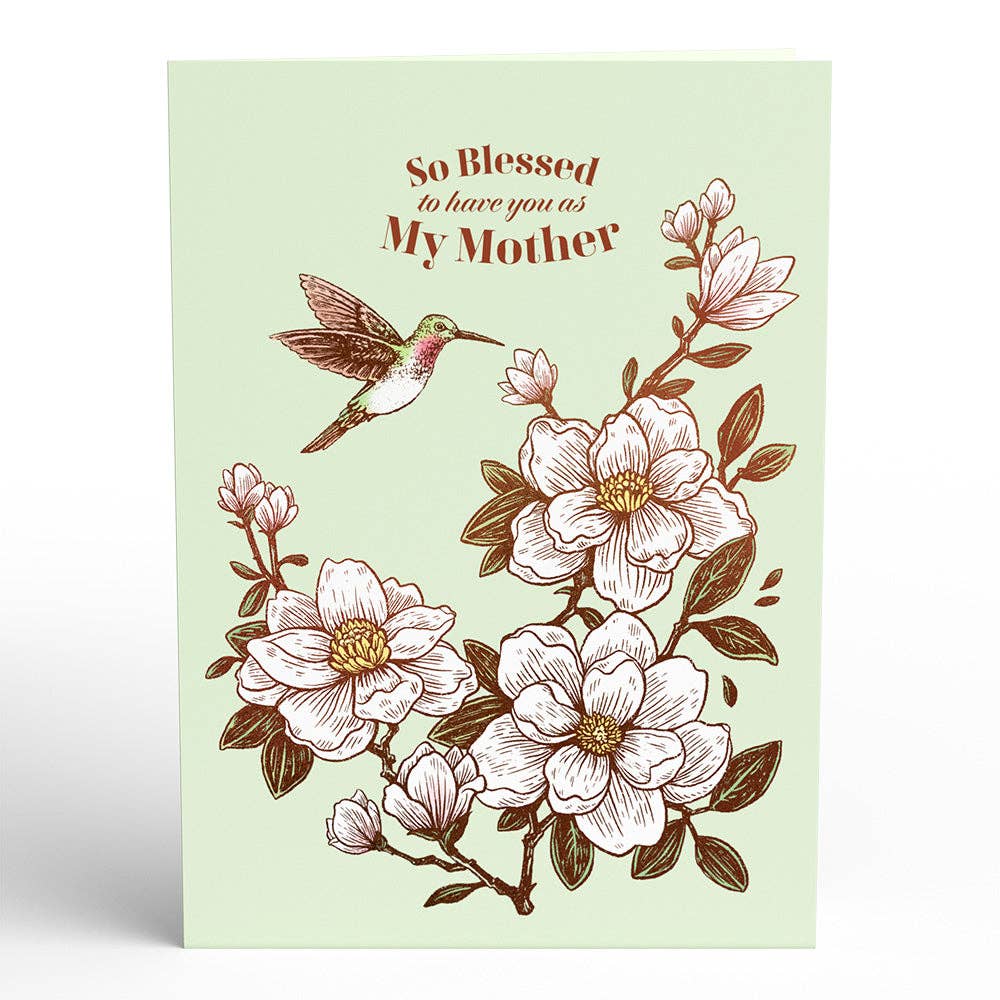 Mother’s Day Magnolia Card, 5x7" Pop-Up Cards