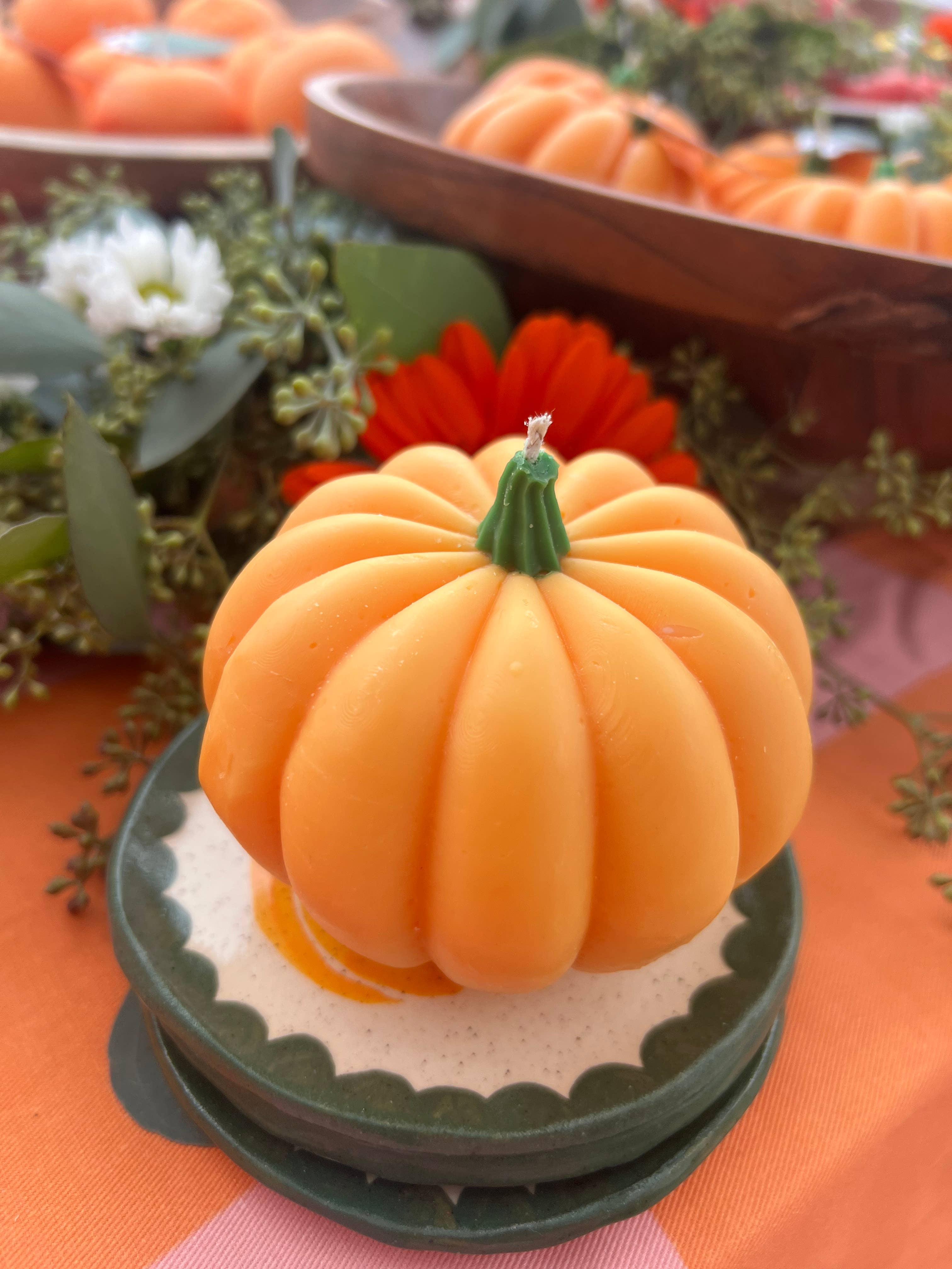 Pixie Candle Fall Pumpkin