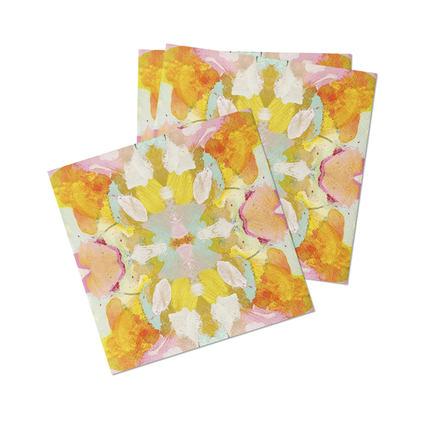 LPD Cocktail Napkins: Marigold One Size