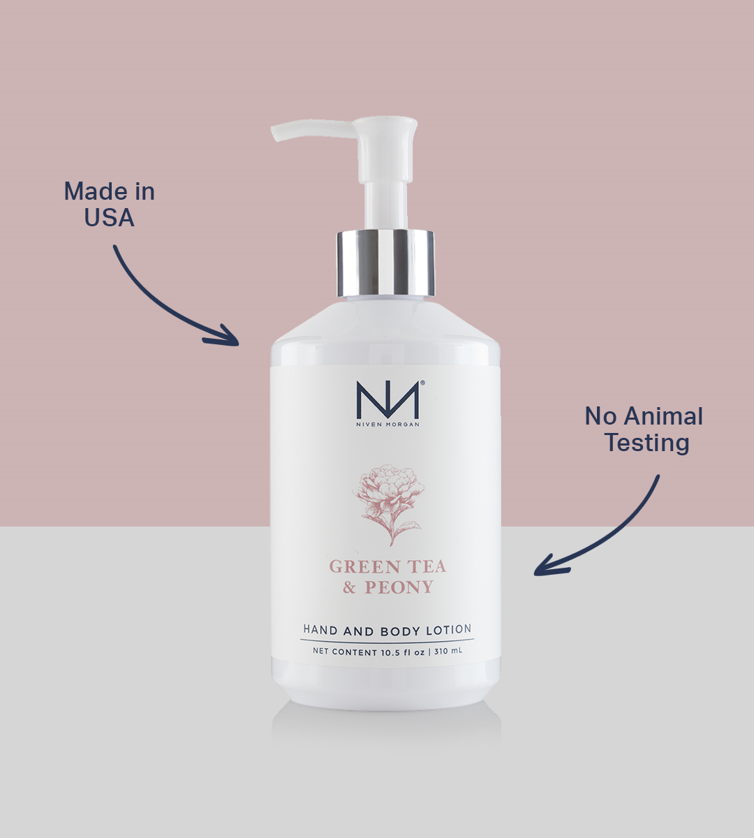 NM Green Tea & Peony Hand and Body Lotion