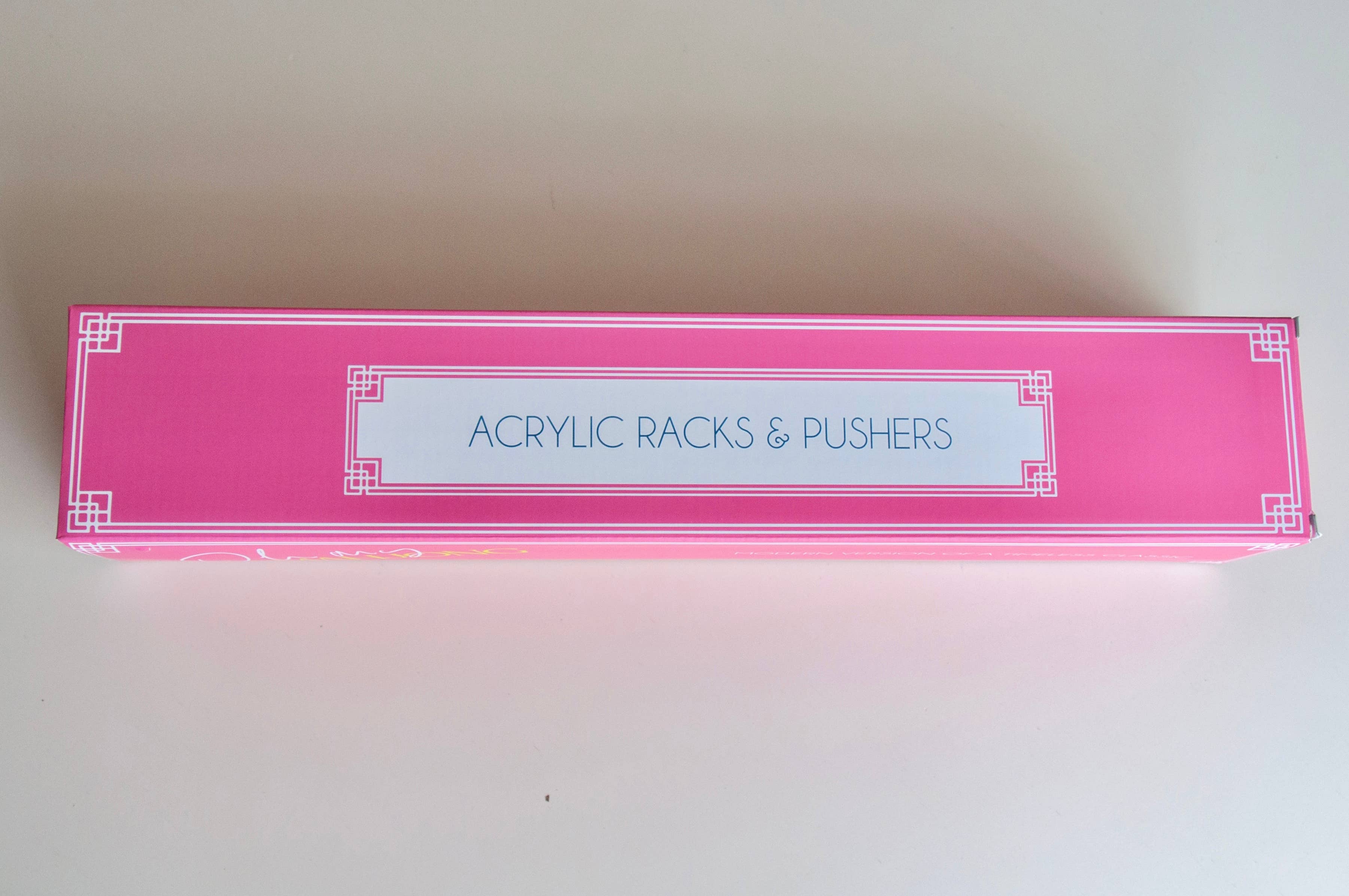 Oh My Mahjong Rack and Pusher Hot Pink Set