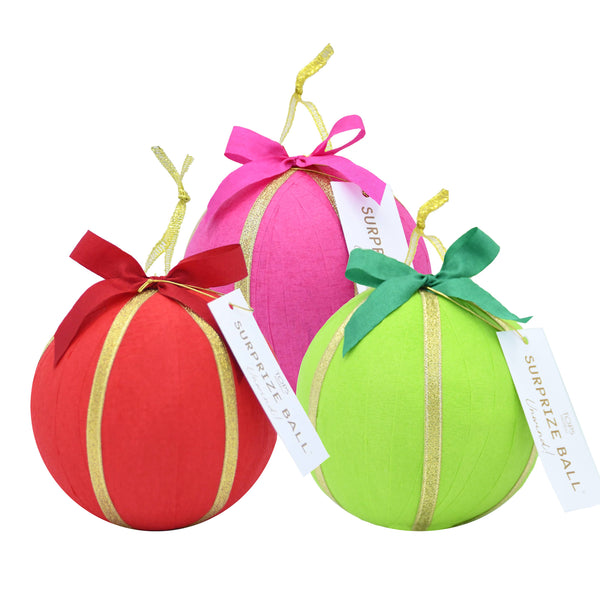 TOPS Deluxe Surprise Ball - Holiday - Ornament - Assorted Colors