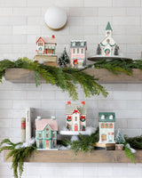 MME Decor Christmas Village Toy Shop