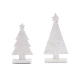 Two's Company Marble Christmas Tree Asst 2 Designs