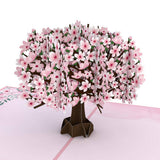 Mother's Day Cherry Blossom Card, 5x7" Pop-Up Cards