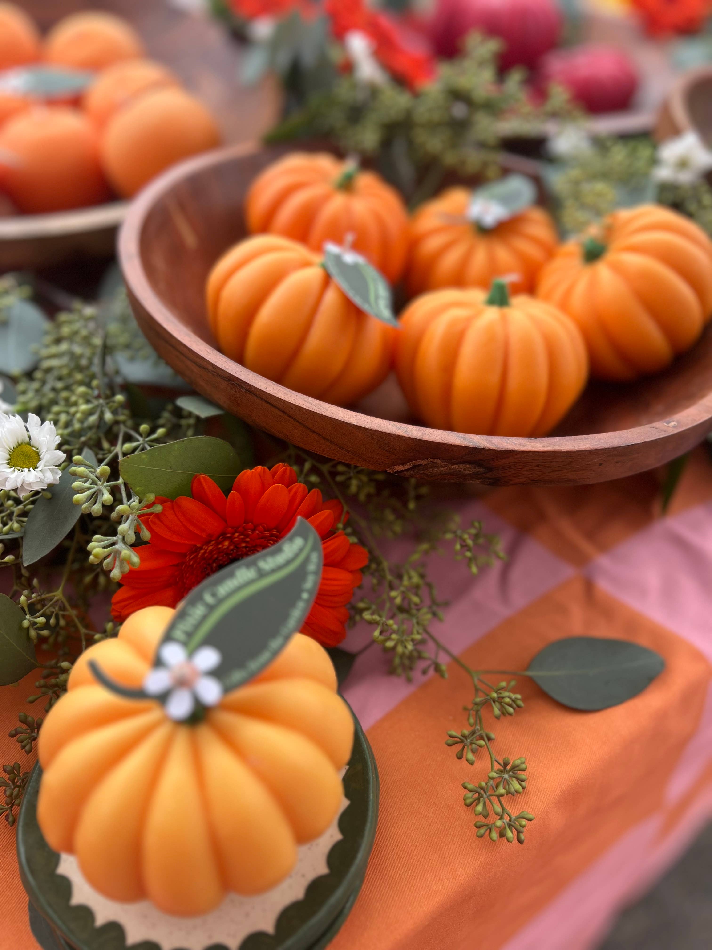Pixie Candle Fall Pumpkin