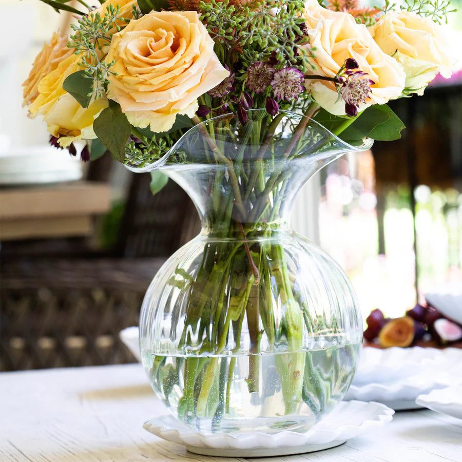 VT Vase Hibiscus Clear