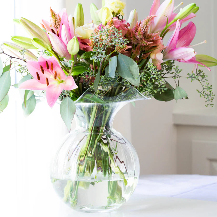 VT Vase Hibiscus Clear