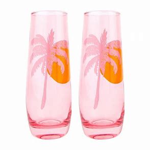 SLF Glassware Desert Pink